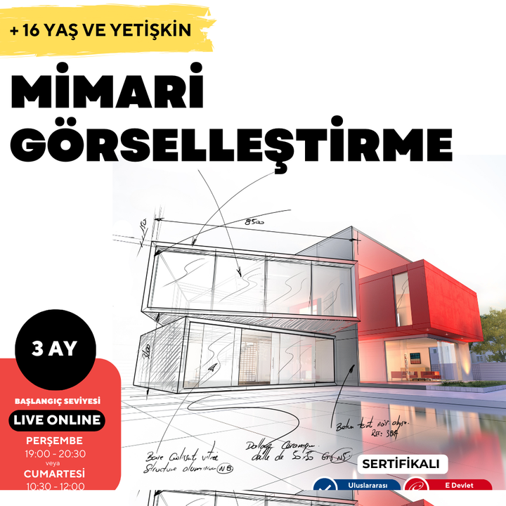 Mimari Görselleştirme Başlangıç Seviyesi (Online)