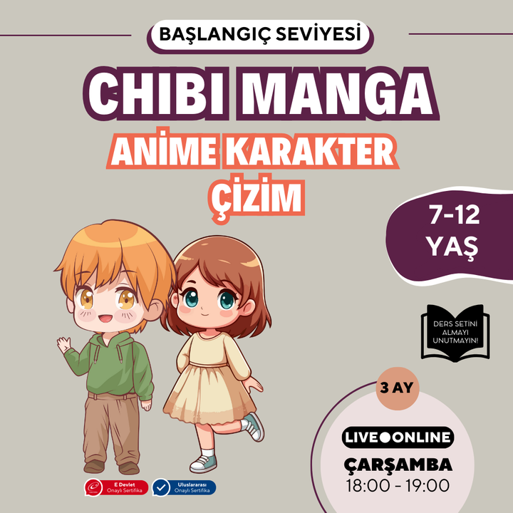 Chibi & Furry Çizim (7-12 Yaş)