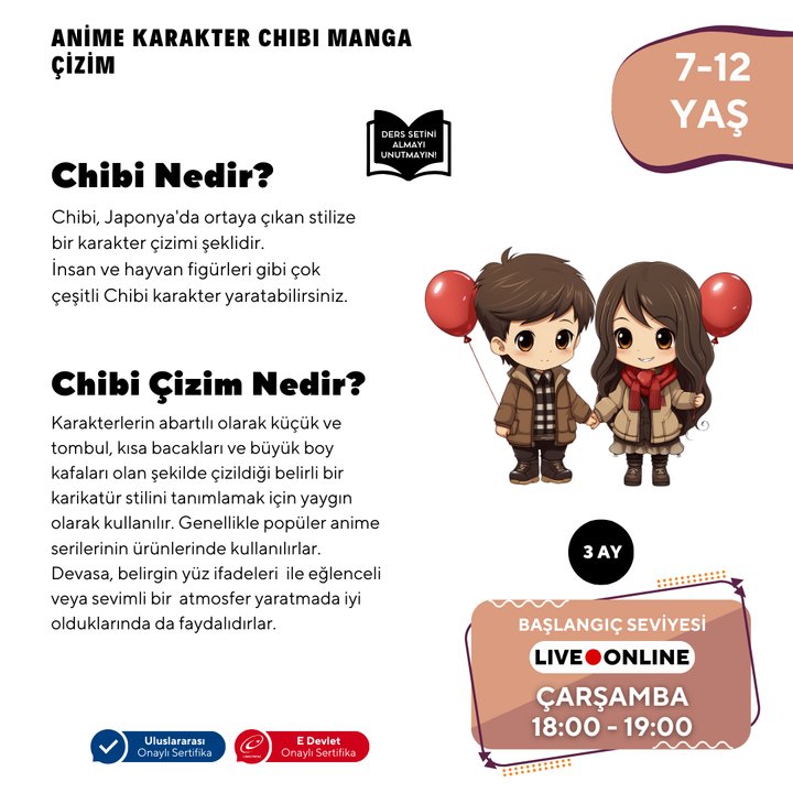 Chibi & Furry Çizim (7-12 Yaş)