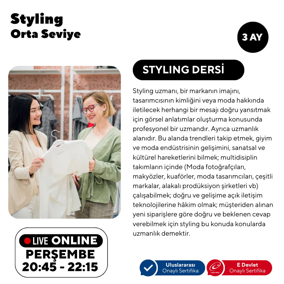 Styling  -Orta Seviye