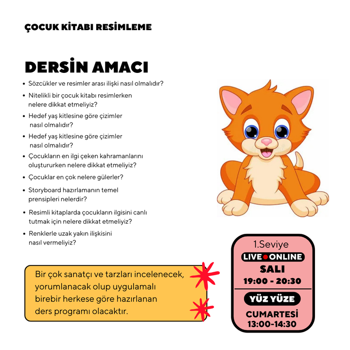 Çocuk Kitabı Resimleme Atölyesi (+16 Yaş ve Yetişkin)
