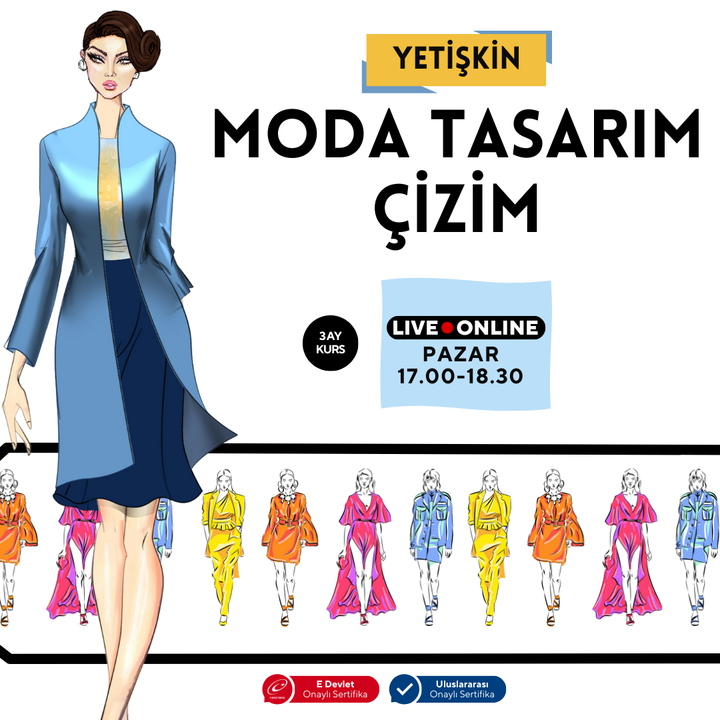 Moda Tasarım ve Çizim Dersleri (Yetişkin)