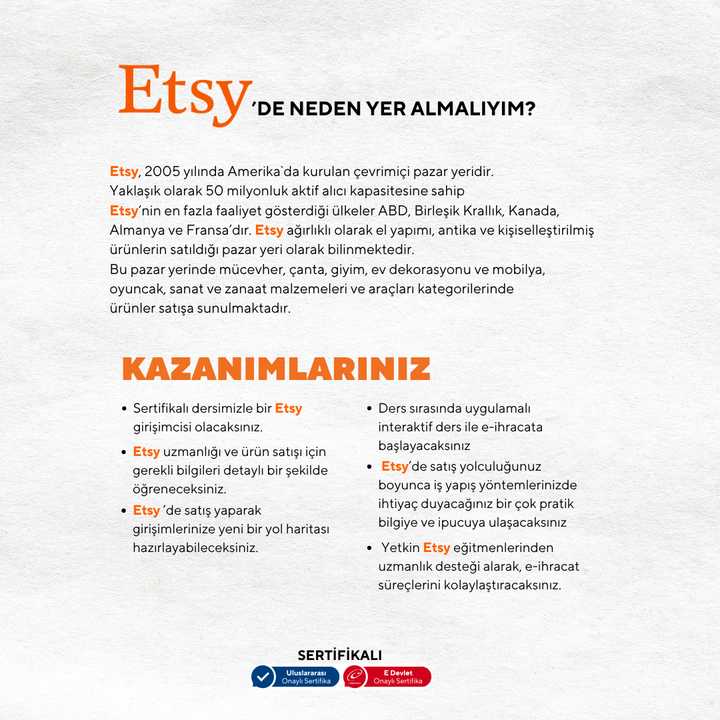 A'dan Z'ye Etsy