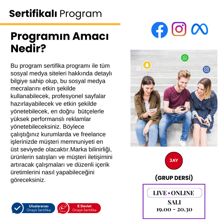 Sosyal Medya ve Dijital Pazarlama Profesyonel Uzmanlık