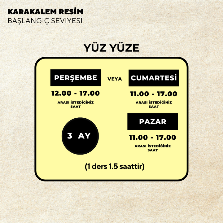 Karakalem - Yüz Yüze