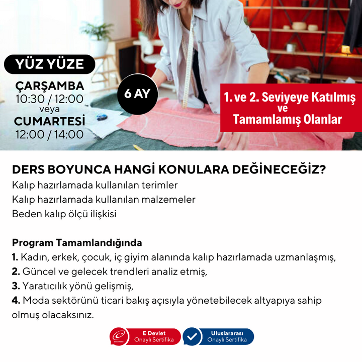 Modelistlik  (İleri Seviye) -Yüz Yüze