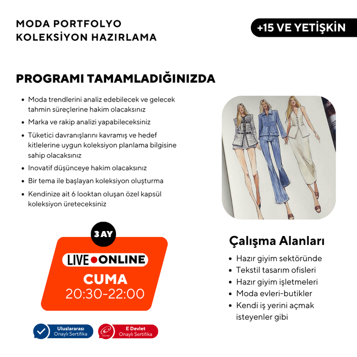 Moda Portfolyo ve Koleksiyon Hazırlama