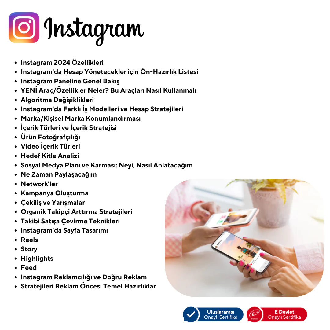 Girişimcilere Instagram Etkin Kullanımı- Yüz Yüze