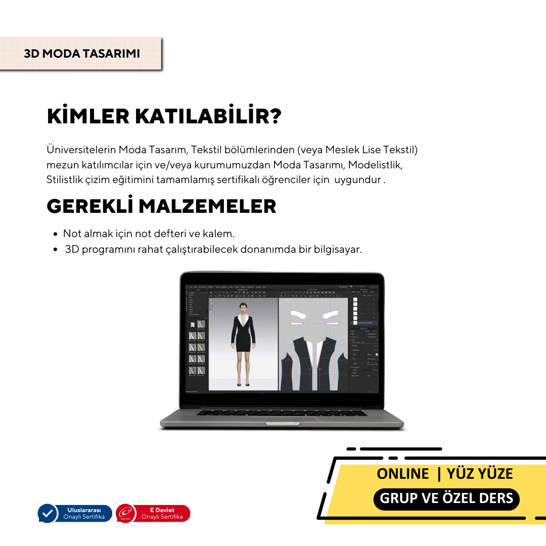 3D Moda Tasarım