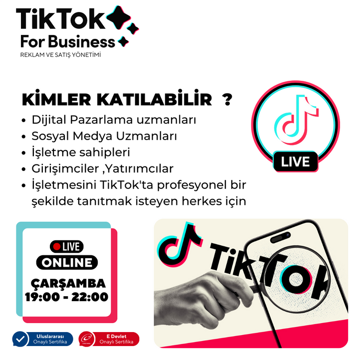 Tiktok For Business (Tiktok'ta İşinizi Büyütün!)