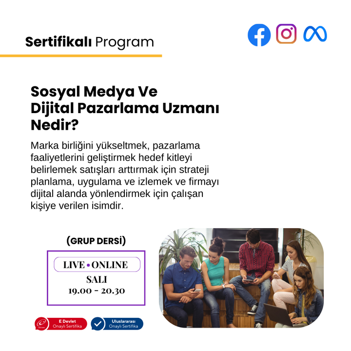Sosyal Medya ve Dijital Pazarlama Profesyonel Uzmanlık