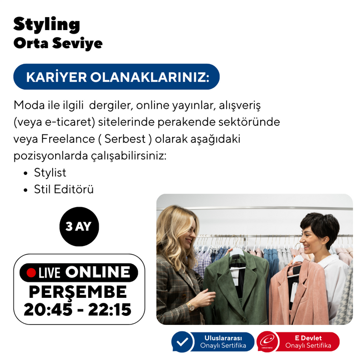 Styling  -Orta Seviye