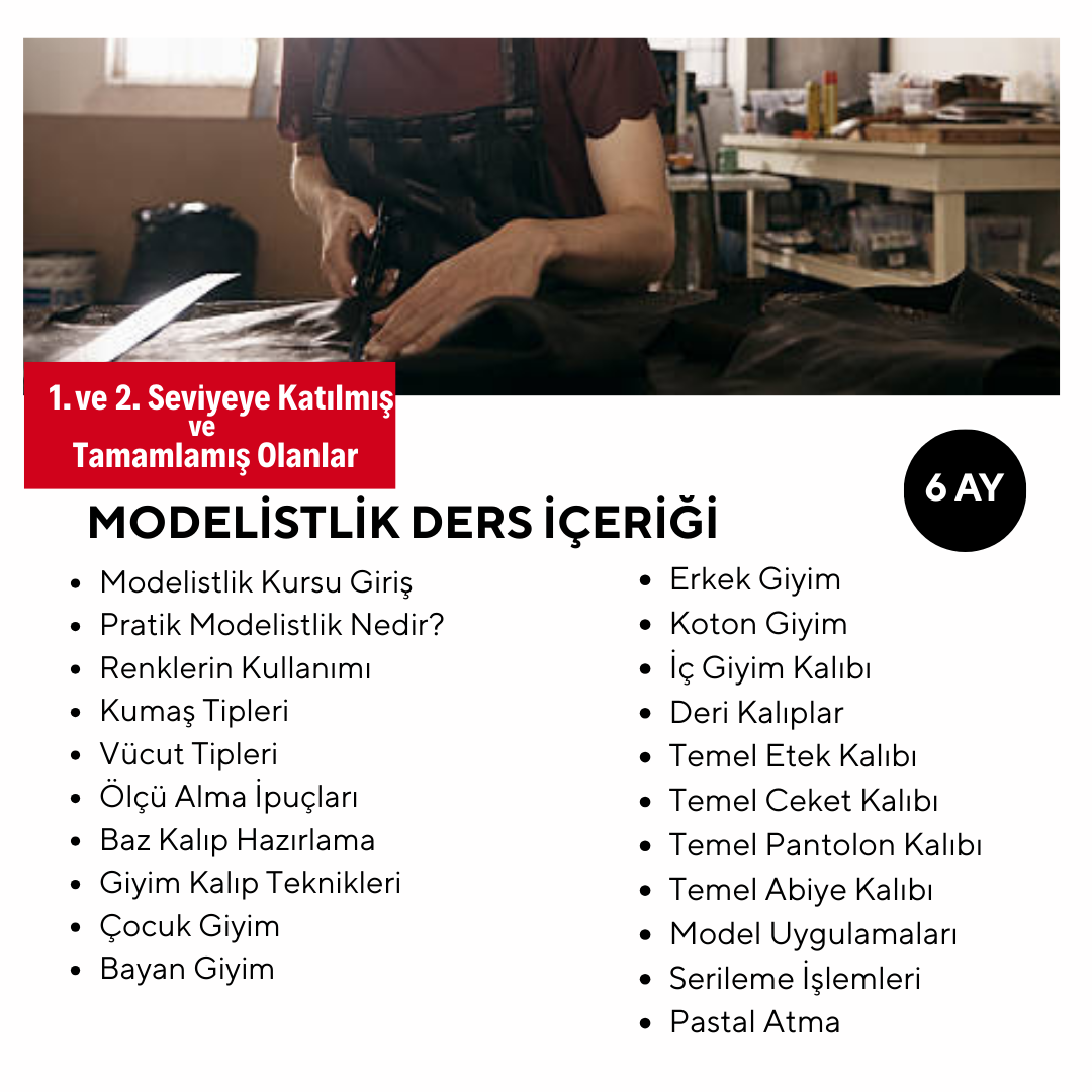 Modelistlik  (İleri Seviye) -Yüz Yüze