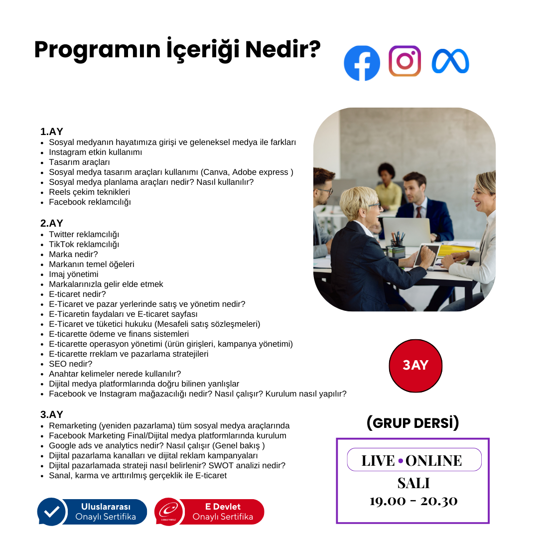 Sosyal Medya ve Dijital Pazarlama Profesyonel Uzmanlık