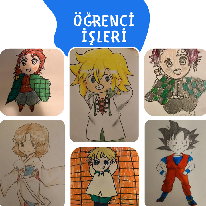 Kodomo Manga & Anime Çizimi (7-13 Yaş) - İleri Seviye