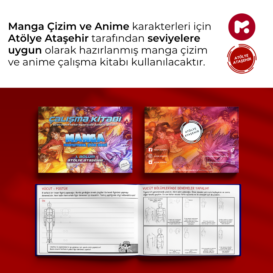 Manga Çizim ve Anime Hazırlama (Orta Seviye)(17 Yaş ve Yetişkin)