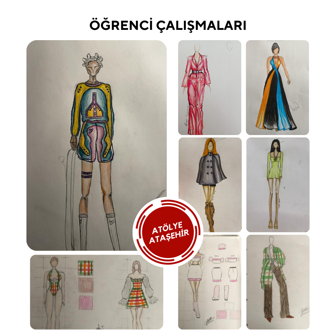 Moda Tasarım ve Çizim Dersleri (Yetişkin) - İleri Seviye - Online