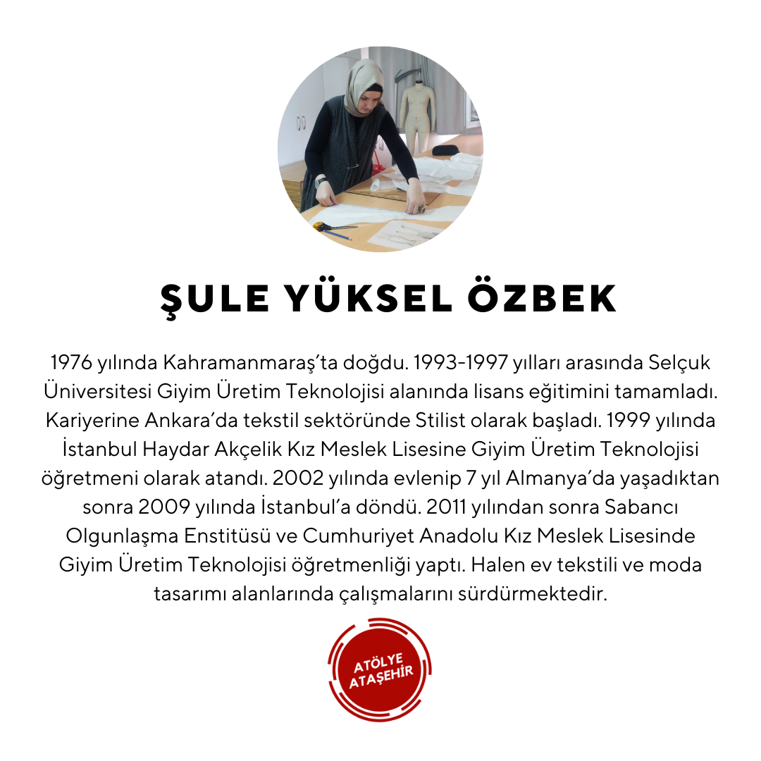 Muhafazakar Giyim , Kalıp ve Dikim  - Başlangıç Seviyesi
