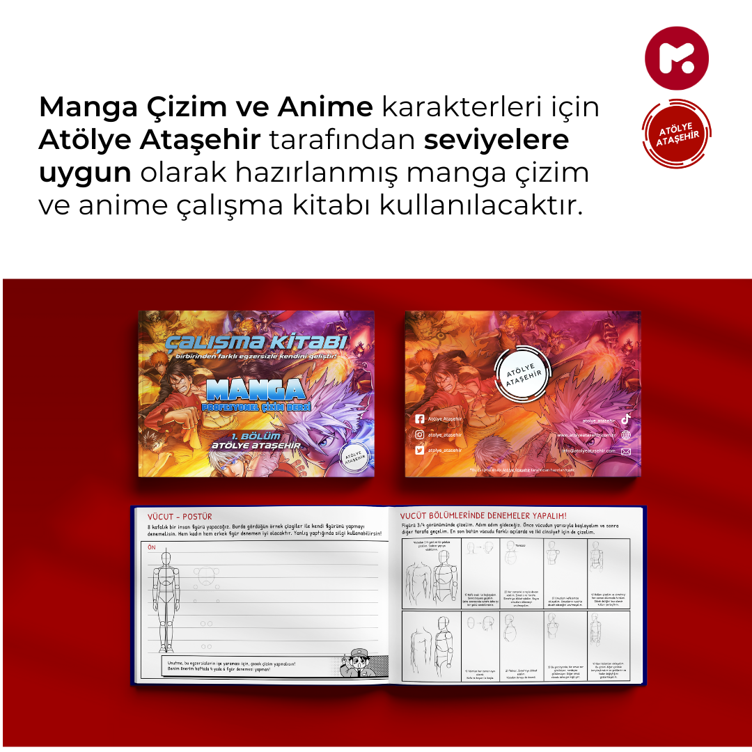 Kodomo Manga & Anime Çizimi  (7-13 Yaş)