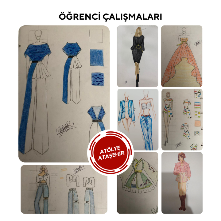 Moda Tasarım ve Çizim Dersleri (Yetişkin) - İleri Seviye - Online