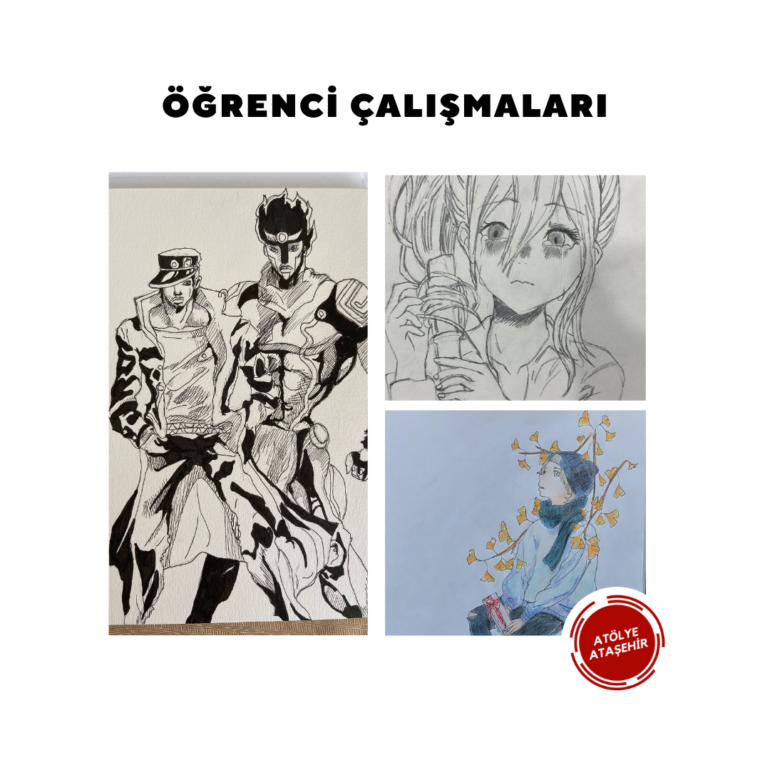 Mangaka Olmak için Japon Çizgi Roman (MANGA) Storyboard