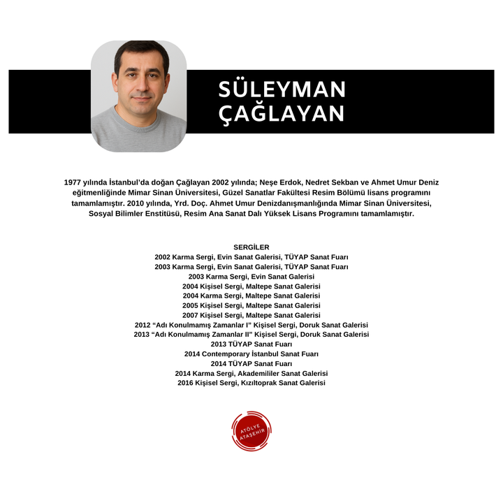 Sulu Boya İllustrasyon  - Yüz Yüze