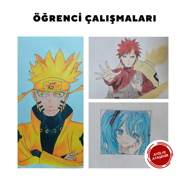 Mangaka Olmak için Japon Çizgi Roman (MANGA) Storyboard
